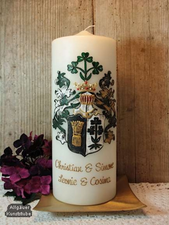 Große Hochzeitskerze Adele