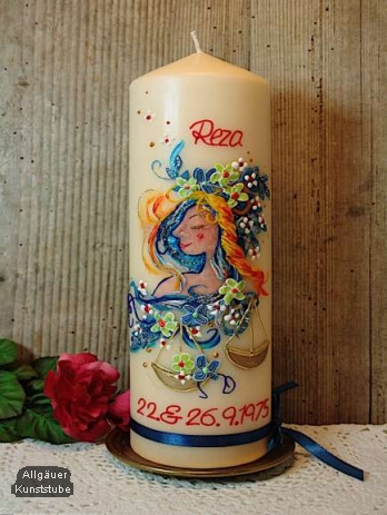 Geburtstagskerze Mika