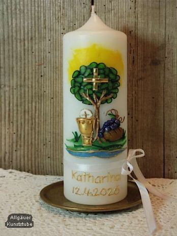 Tischkerze Baum Kelch