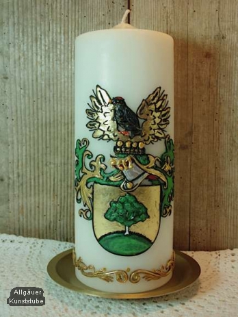 Wappenkerze Rafael