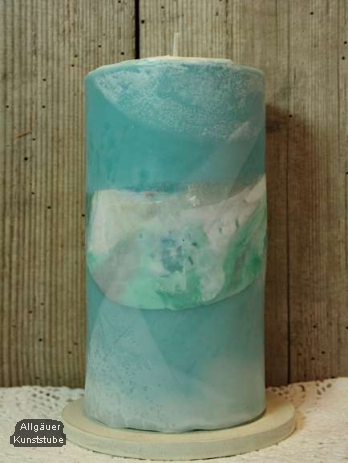 Mantelkerze Ocean 16,5 cm x 8 cm
