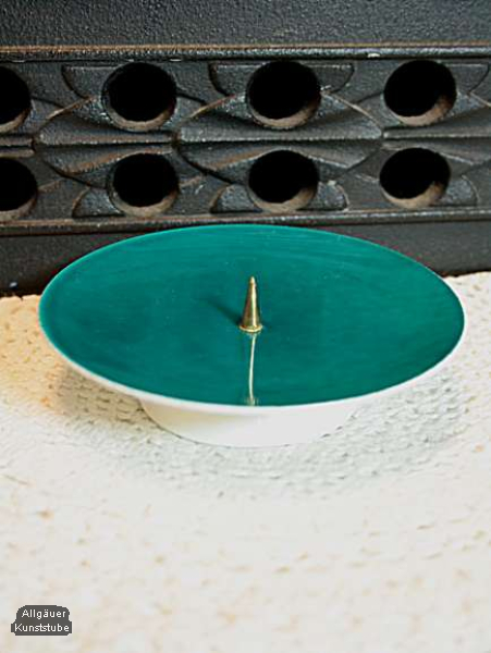 Kerzenständer Remo 10 cm türkis