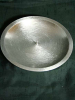 Kerzenteller Marie 13 cm gold / silber