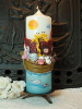 Taufkerze Arche Noah /plastisch rundum Taufkerze Arche Noah /plastisch rundum