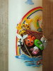 Taufkerze Arche Noah mit Schaf