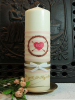 Individuelle Hochzeitkerze Kasandra
