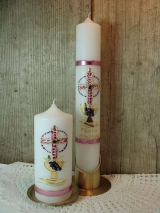 Schlichte Kommunionkerze Rudi inkl. Box
