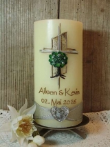 Hochzeitskerze Silvana