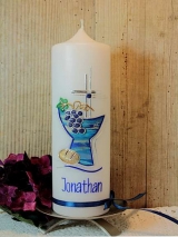 Konfirmationskerze Valentin