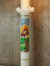 Kommunionkerze Xaver inkl. Box