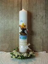 Kommunionkerze Arche Noah inkl. Box