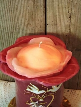 Romantische Mantelkerze Hedwig