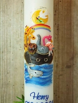 Taufkerze Arche mit Wal