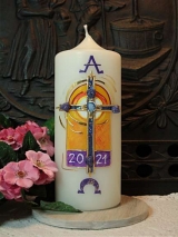 Osterkerze Tischkerze