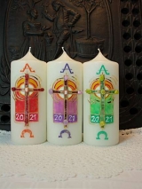 Osterkerze Tischkerze