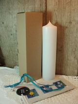 Bastelset Sonne Regenbogen Blumen inkl. Kerze