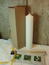 Bastelset Sonne, Baum, Blumen  inkl. Kerze