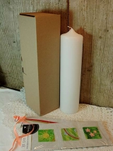 Bastelset Sonne, Regenbogen, Blumen  inkl. Kerze