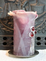 Mantelkerze Liz Rosette 20 cm x 9 cm